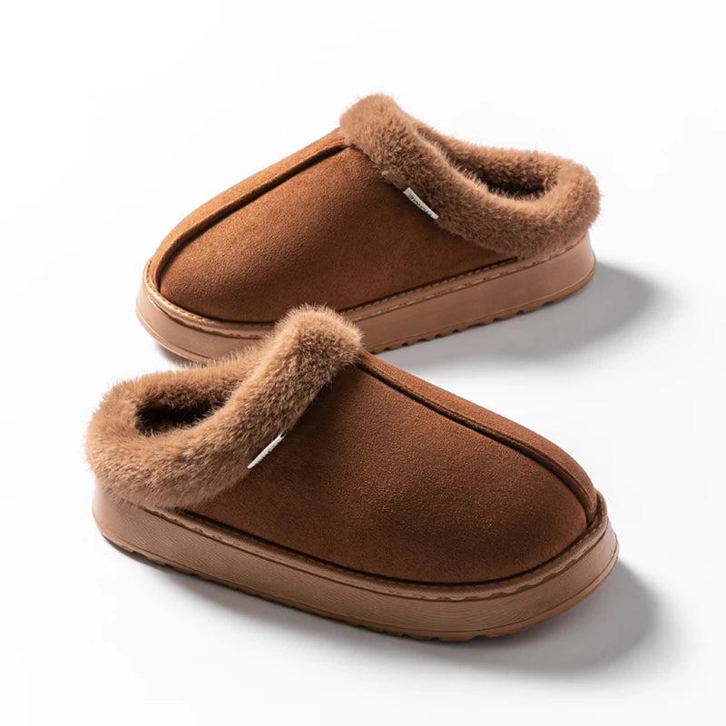 Pantuflas Cobijitas color Chocolate Caliente