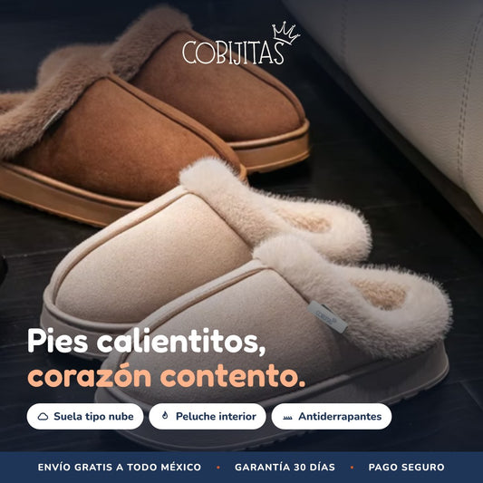 Pantuflas Cobijitas Nube: pies calientitos, corazón contento